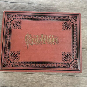 Victorian Trade Card Double Sided Scrapbook Album Over 100 Cards And Images