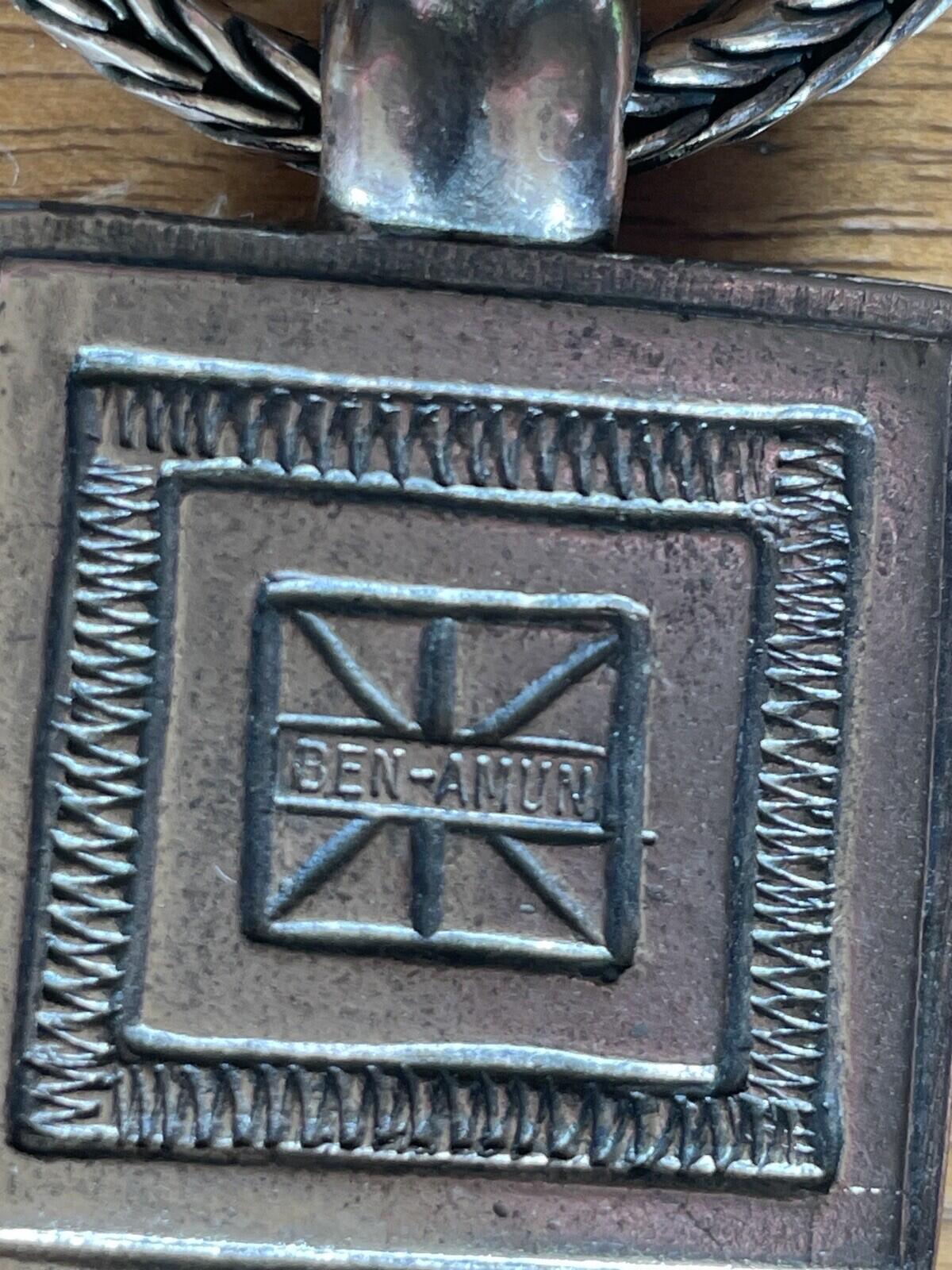 Ben-Amun Square Gemstone Pendant Necklace - Image 6