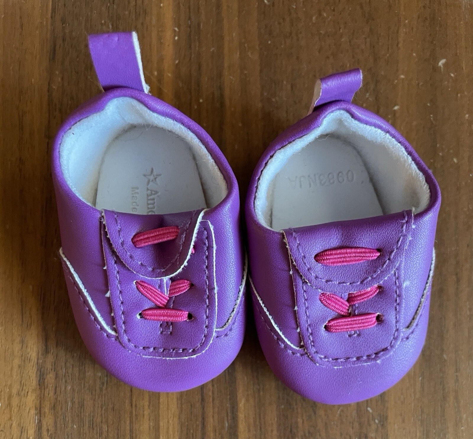 American Girl Purple Softball Cleats Shoes