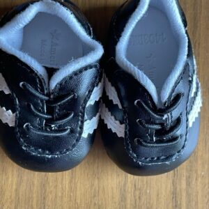 American Girl Shoes Doll Shoes Soccer Cleats Black & White Shoes