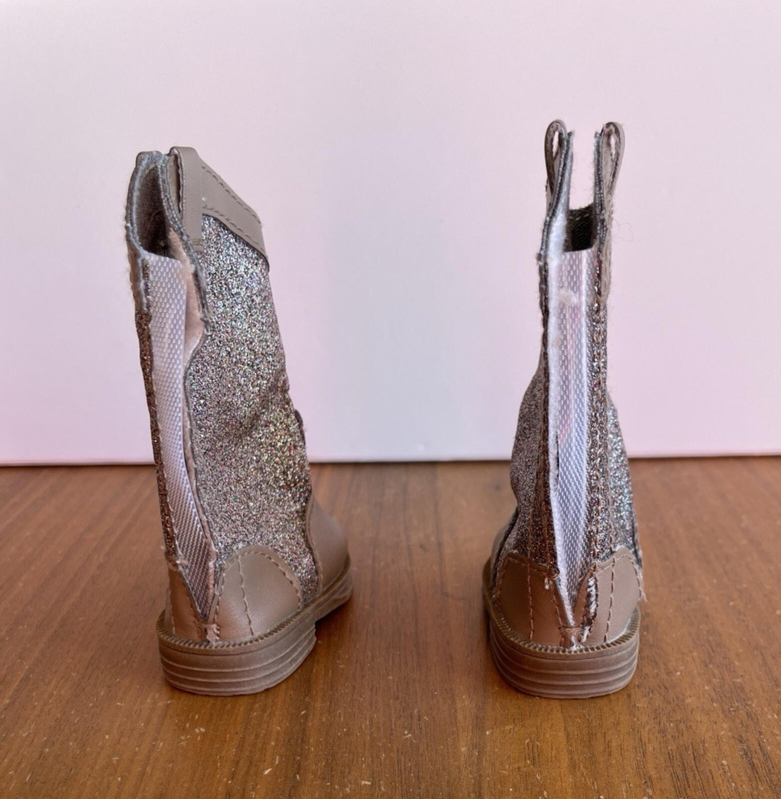 American Girl Tenney Grant Glitter Boots Doll Boots Doll Shoes - Image 3