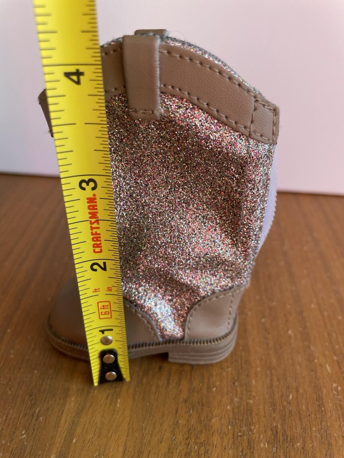 American Girl Tenney Grant Glitter Boots Doll Boots Doll Shoes - Image 9
