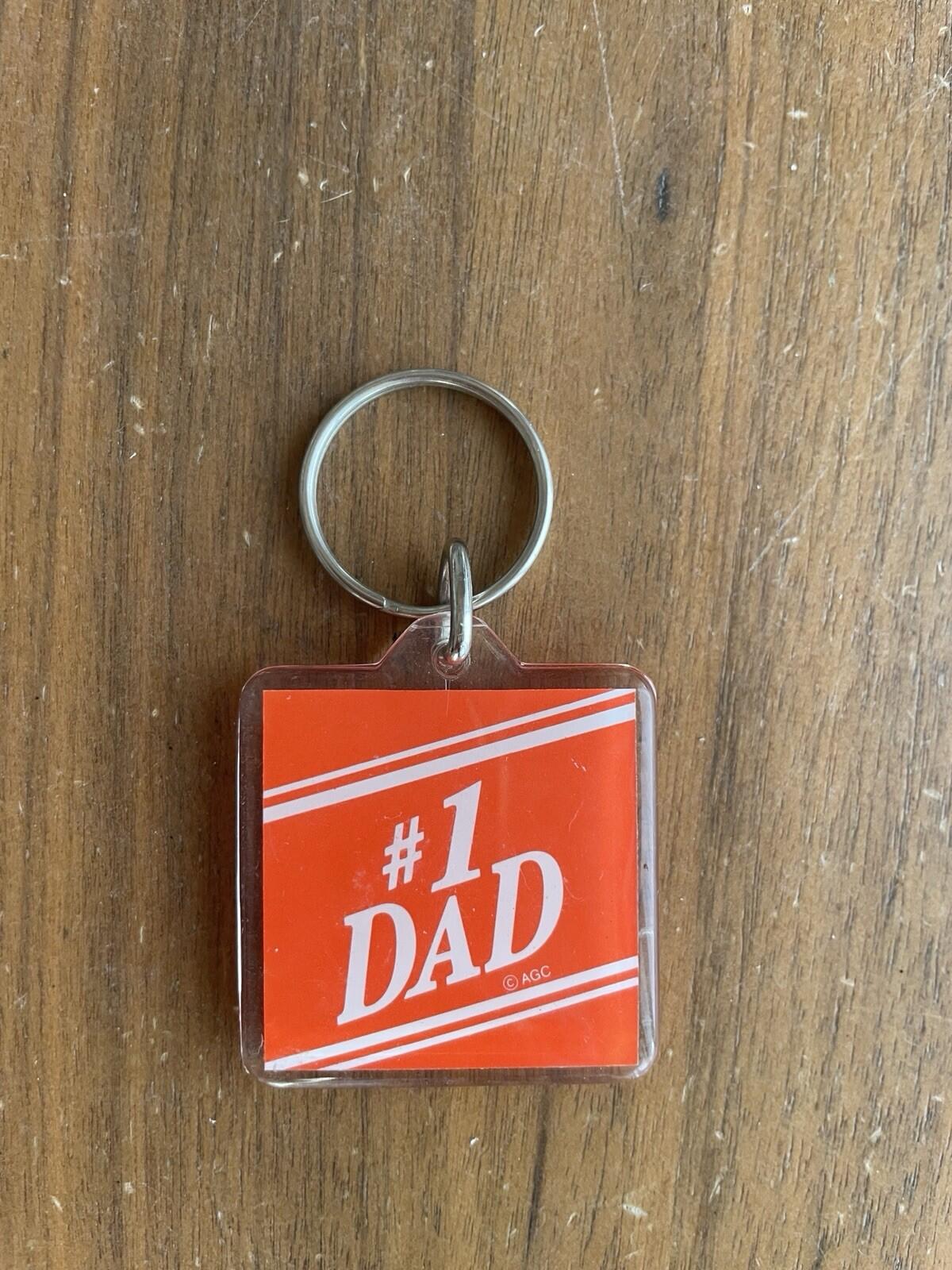 #1 Dad Key Chain Keychain Father's Day Keychain - Image 2