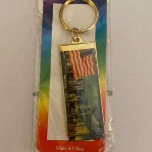 911 9-11-01 Twin Towers New York Keychain Key Chain