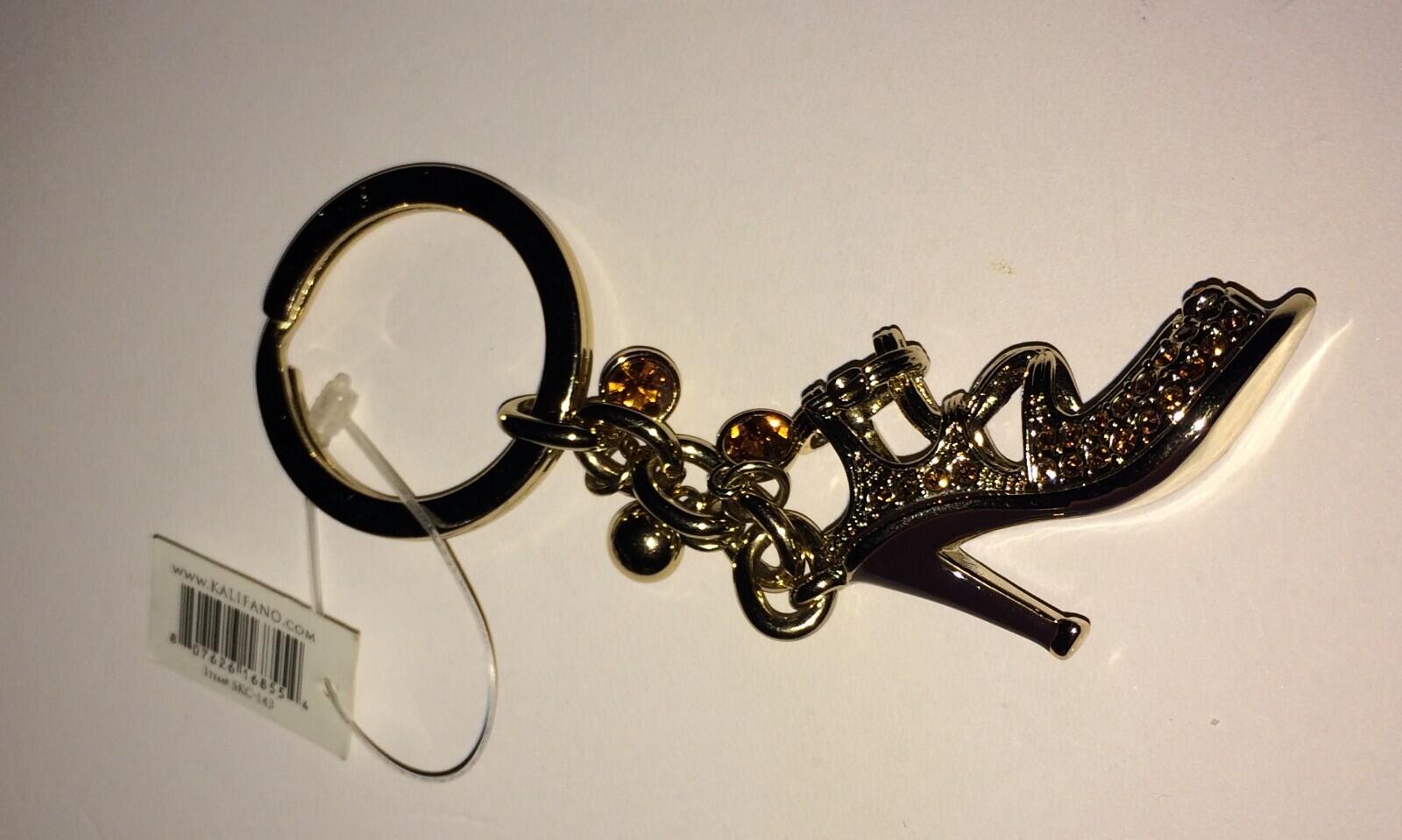 Alexander Kalifano High Heel Shoe Key Chain Made With Swarovski Crystals - Image 2