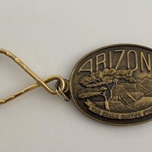 Arizona The Grand Canyon State Keychain Key Chain Western Savings Keychain
