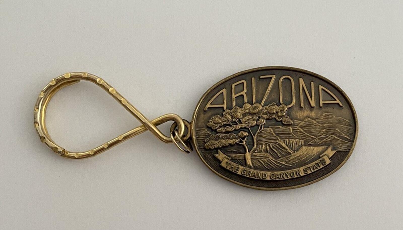 Arizona The Grand Canyon State Keychain Key Chain Western Savings Keychain