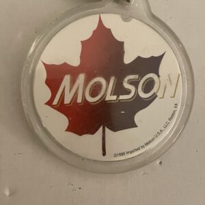 Camp Molson Canadian Beer Key Chain Keychain