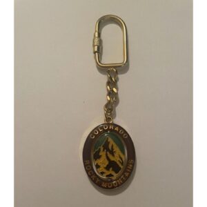 Colorado Rocky Mountains Keychain Key Chain