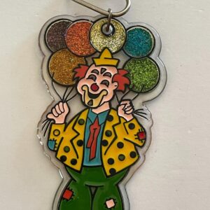 Colorful Clown Keychain Key Chain