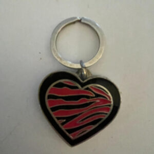 Colorful Heart Keychain