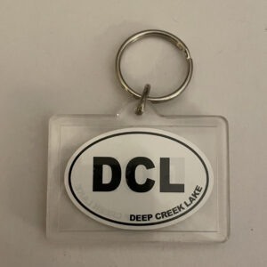 DCL Deep Creek Lake Key Chain Keychain