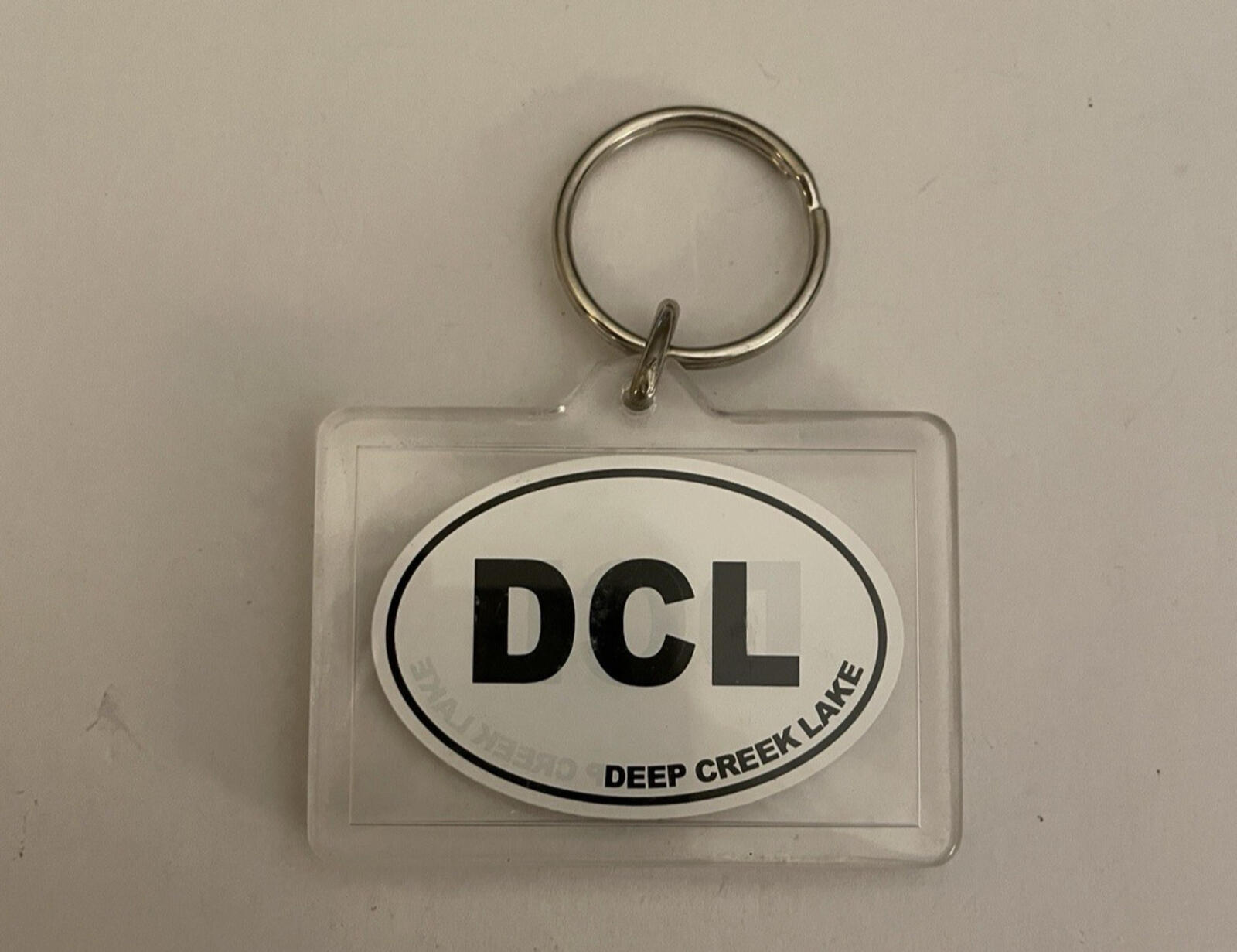 DCL Deep Creek Lake Key Chain Keychain