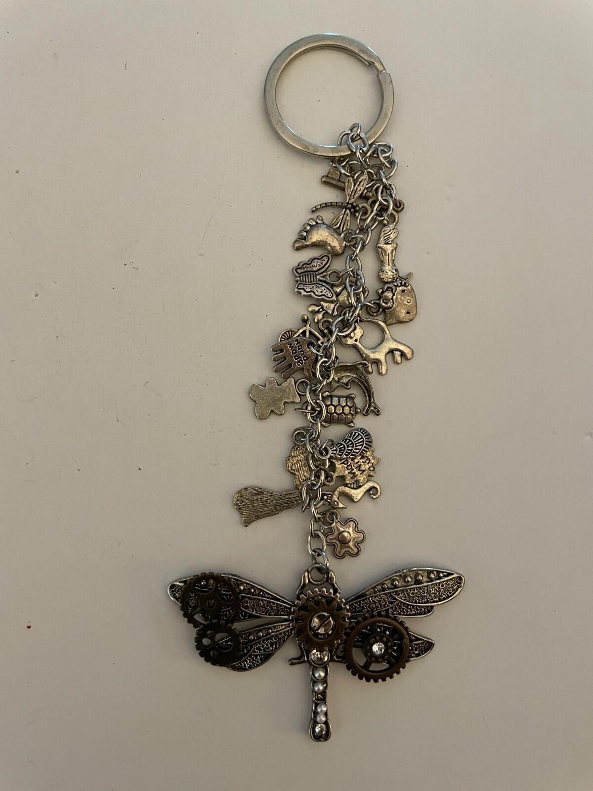 Dragonfly Keychain Key Chain With Charms