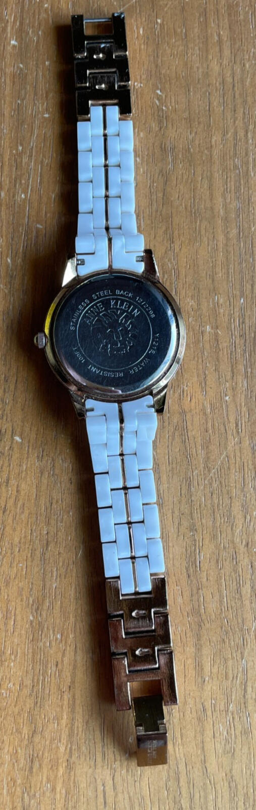 Anne Klein Rhinestones Watch White Metal Watch Womens Watch - Image 6