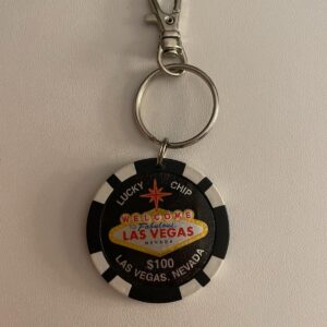 Fabulous Las Vegas Nevada Lucky Chip Key Chain Keychain