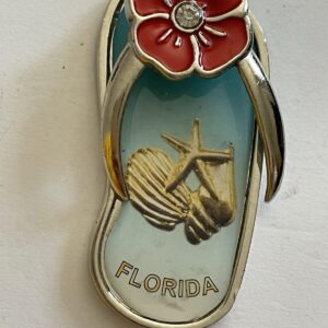 Florida Flip Flop Sandal Keychain Key Chain