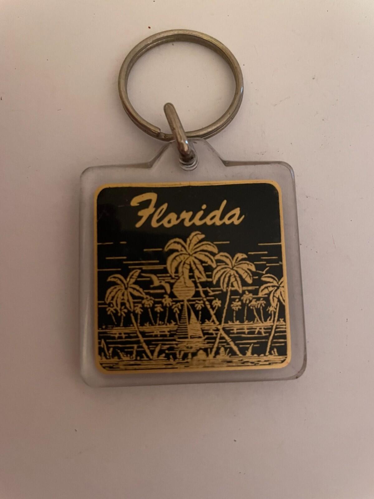 Florida Palm Trees Key Chain Keychain - Image 2