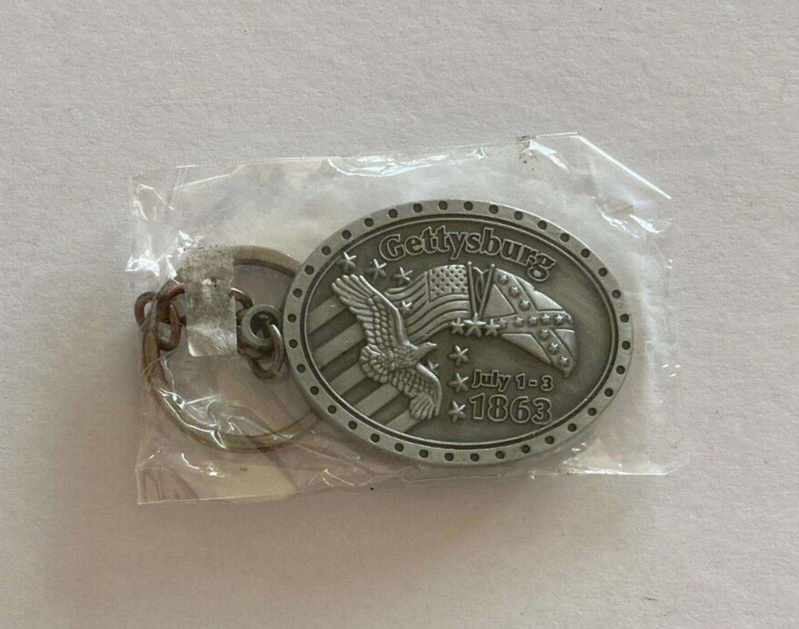 Gettysburg July 1-3 1863 Keychain