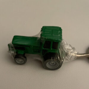 Green Tractor Key Chain Keychain