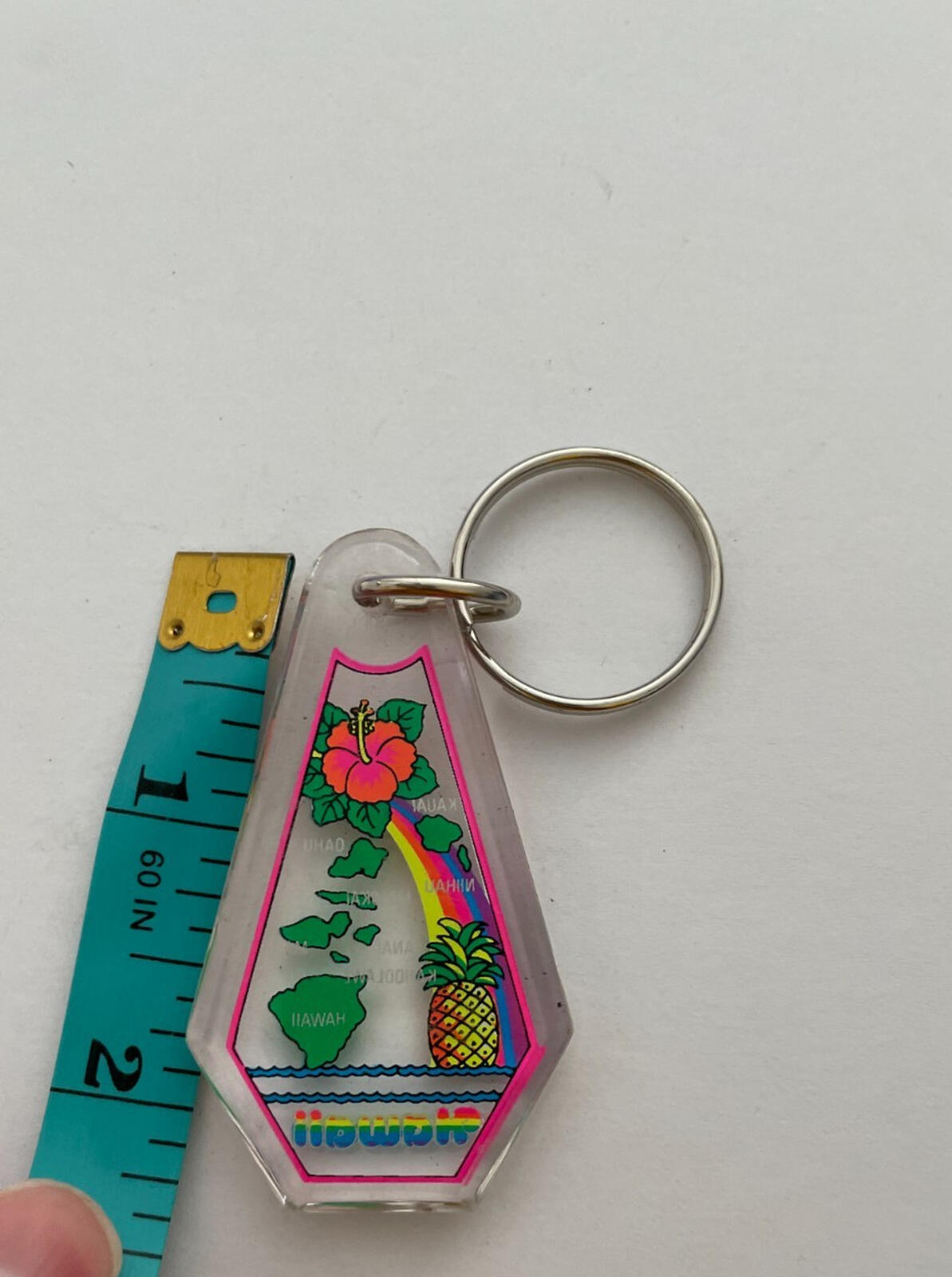 Hawaii Hawaiian Islands Keychain Key Chain Maui Oahu Kaui Molokai Lanai - Image 4