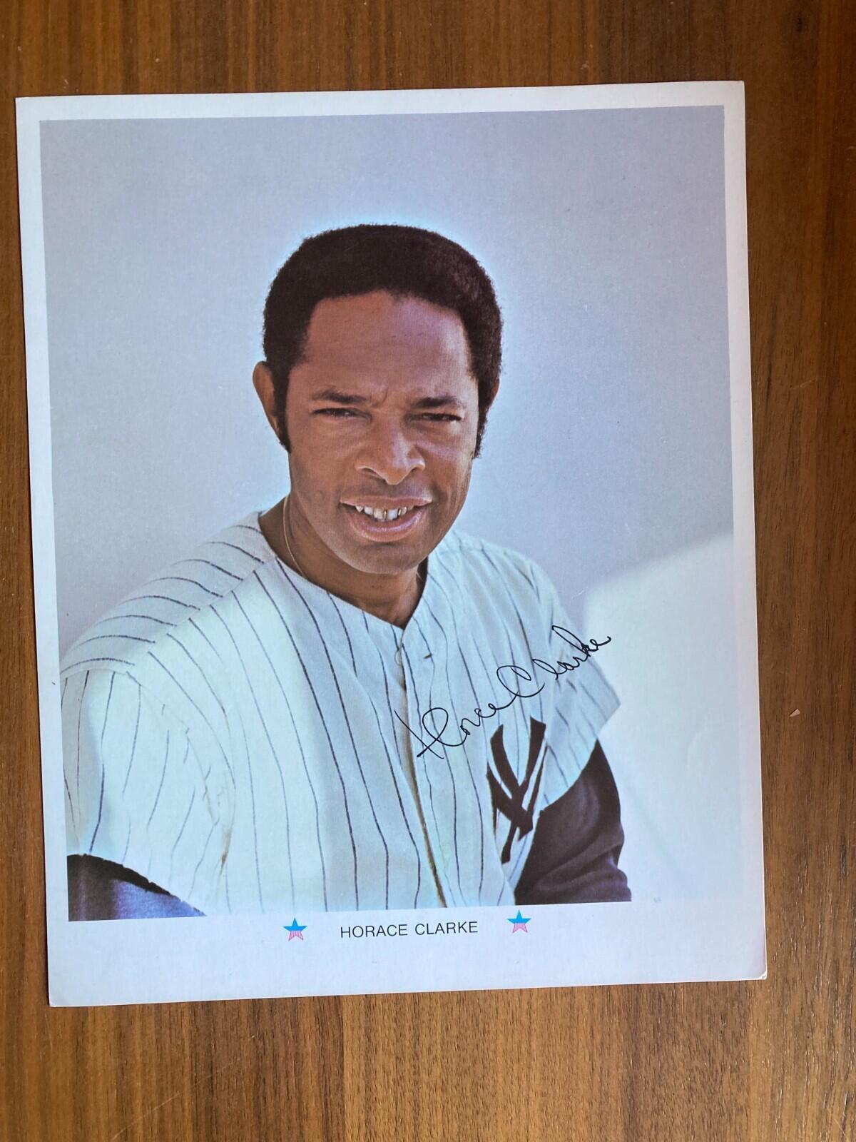 Arco Horace Clark New York Yankees Baseball Photo 1971