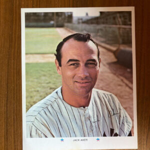 Arco Jack Aker New York Yankees Baseball Photo 1971