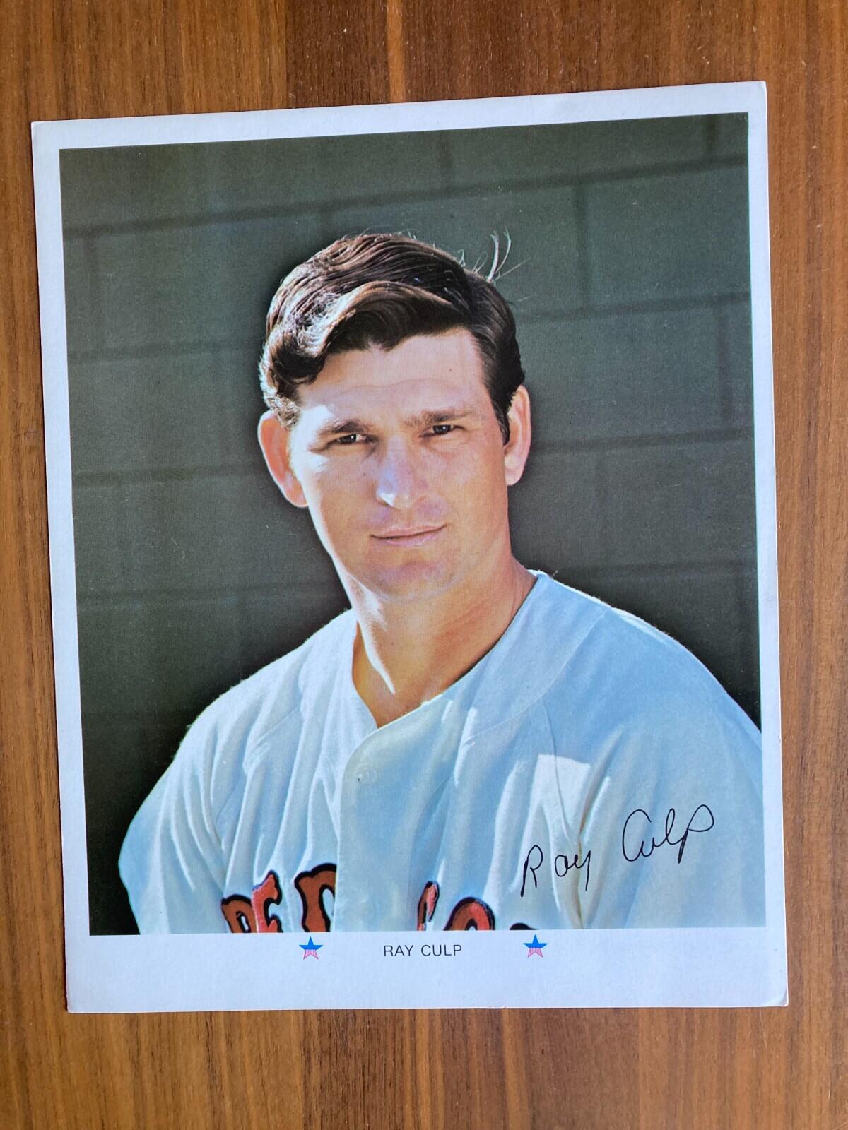 Arco Ray Culp Boston Red Sox Baseball Photo 1971