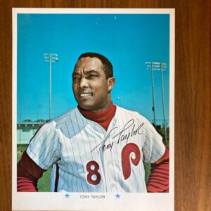 Arco Tony Taylor Philadelphia Phillies Baseball Photo 1971