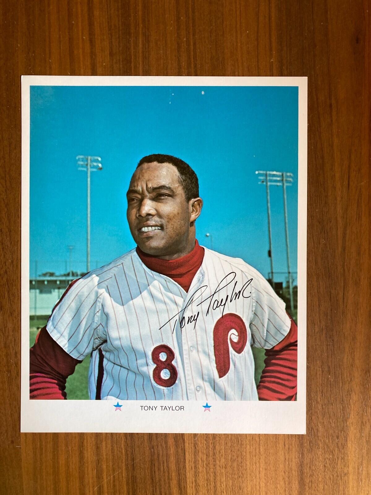 Arco Tony Taylor Philadelphia Phillies Baseball Photo 1971