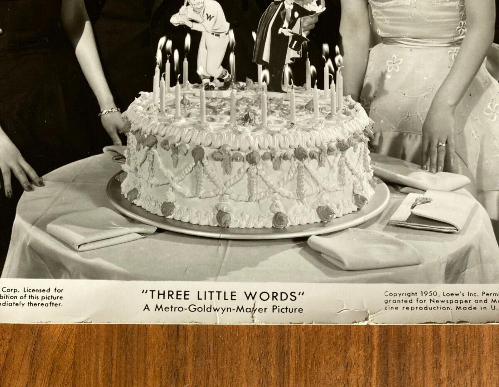 Arelene Dahl Photo Red Skelton Fred Asatire Photo 3 Little Words Movie Photo - Image 2