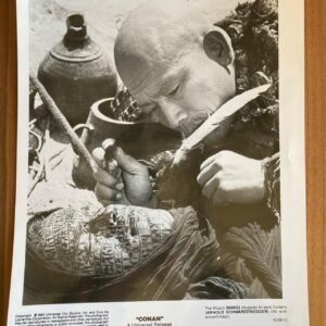 Arnold Schwarzenegger Photo And Mako The Wizard Conan Press Photo 8 x 10