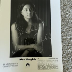 Ashley Judd Signed Photo Autographed Signed Kiss The Girls Movie Photo