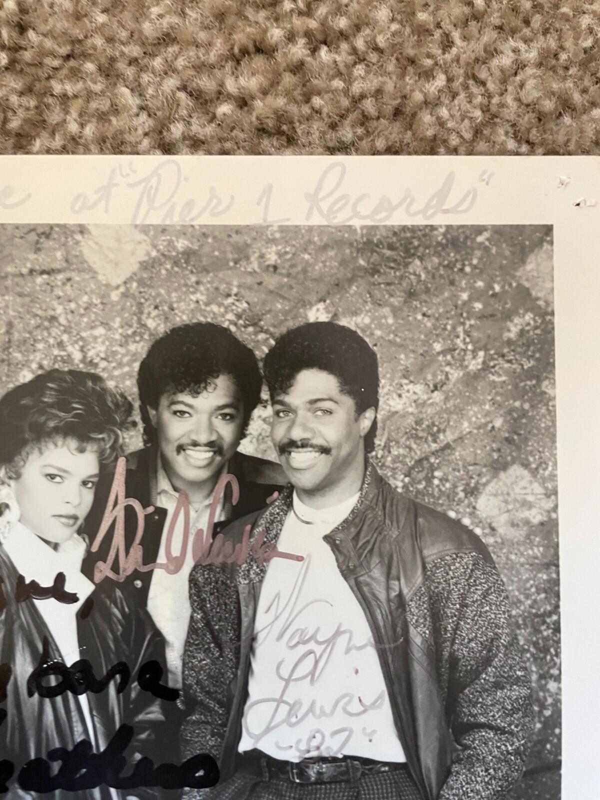Atlantic Starr Band Autographed Photo Signed Photo - Image 2