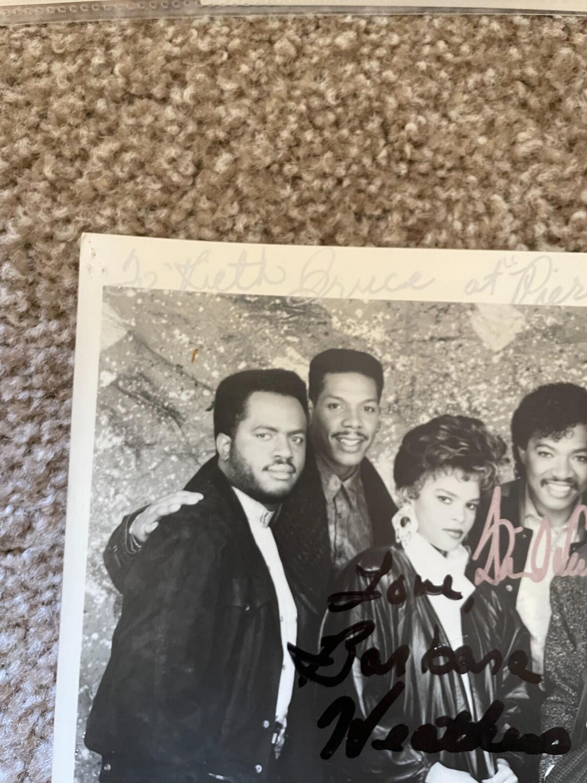 Atlantic Starr Band Autographed Photo Signed Photo - Image 3
