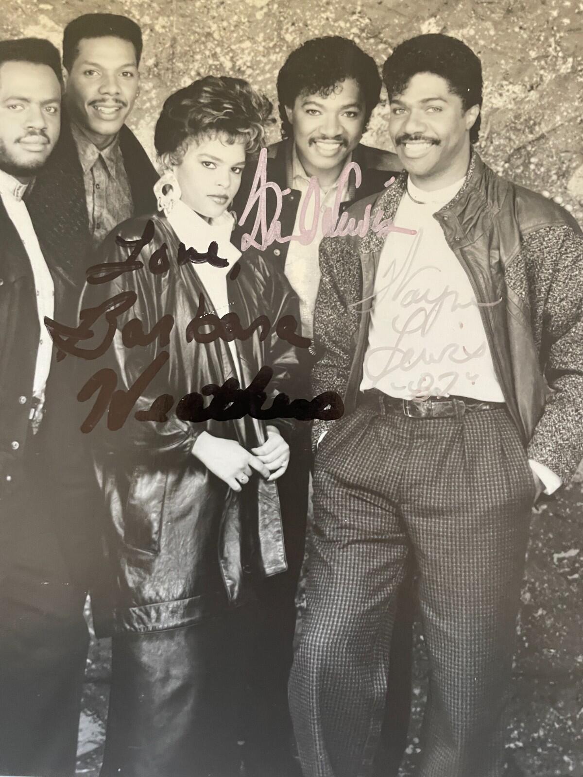 Atlantic Starr Band Autographed Photo Signed Photo - Image 4
