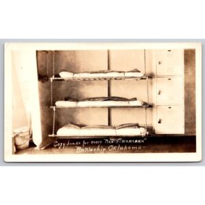 Battleship Oklahoma Photo Cozy Bunks For Every Man-O-Warsman Photo Vintage
