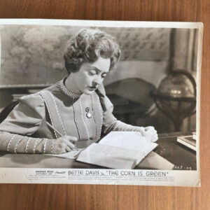Bette Davis Photo The Corn Is Green Movie Press Photo