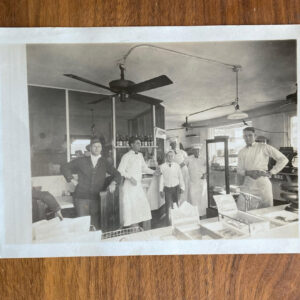 Black & White Soda Fountain Store Grocery Shop Photo