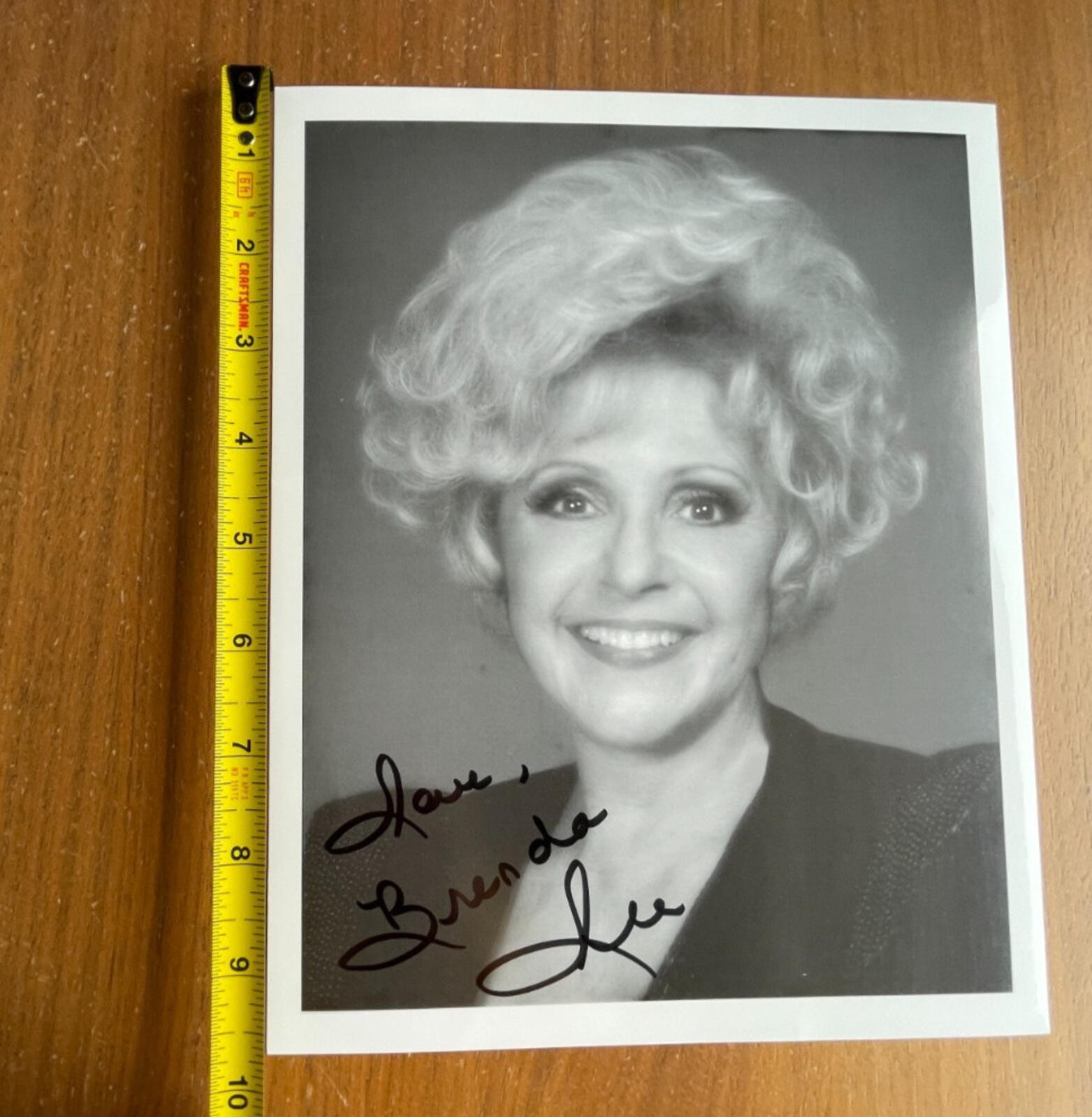 Brenda Lee Autographed Signed Photo 8 x 10 Photograph Autograph - Image 5