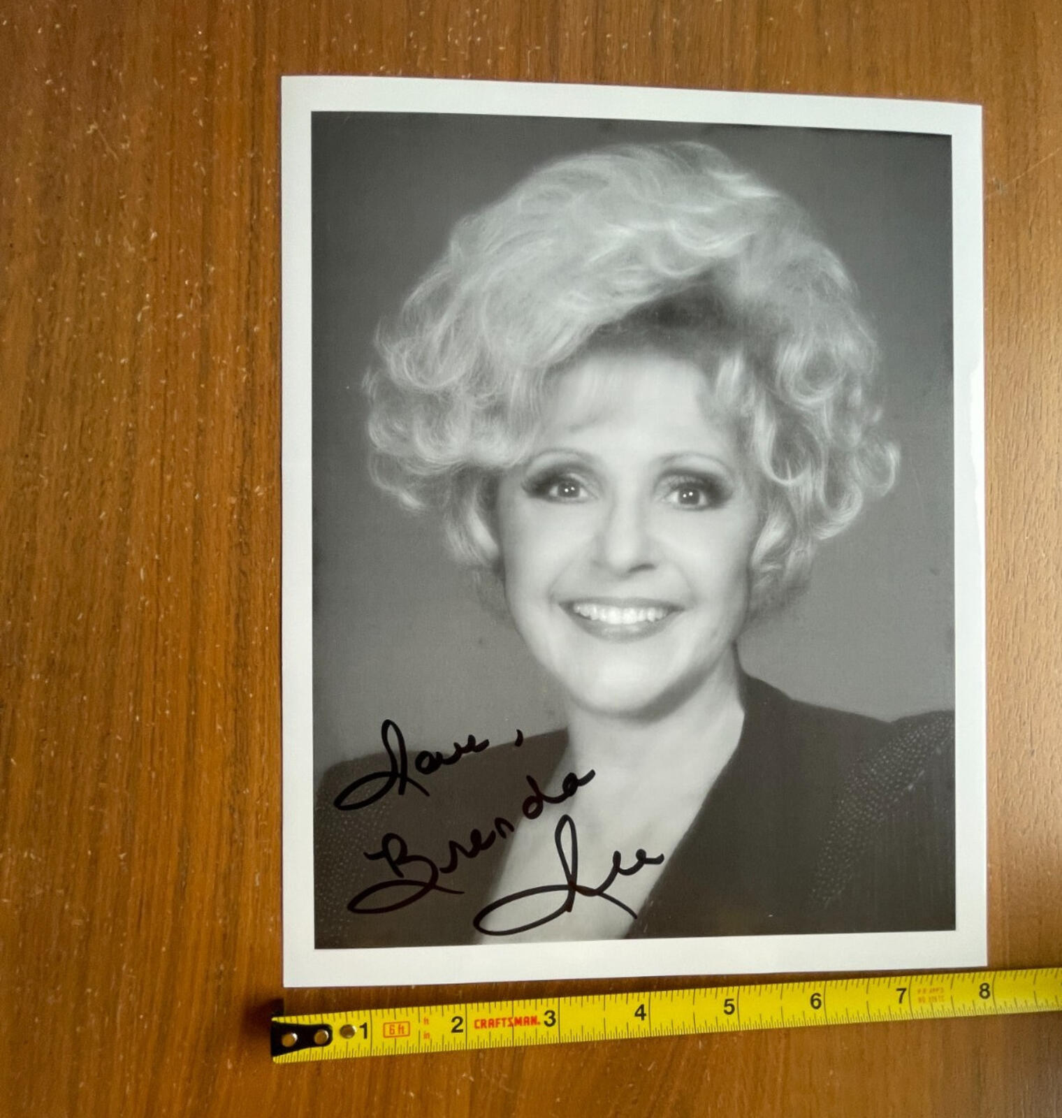 Brenda Lee Autographed Signed Photo 8 x 10 Photograph Autograph - Image 6