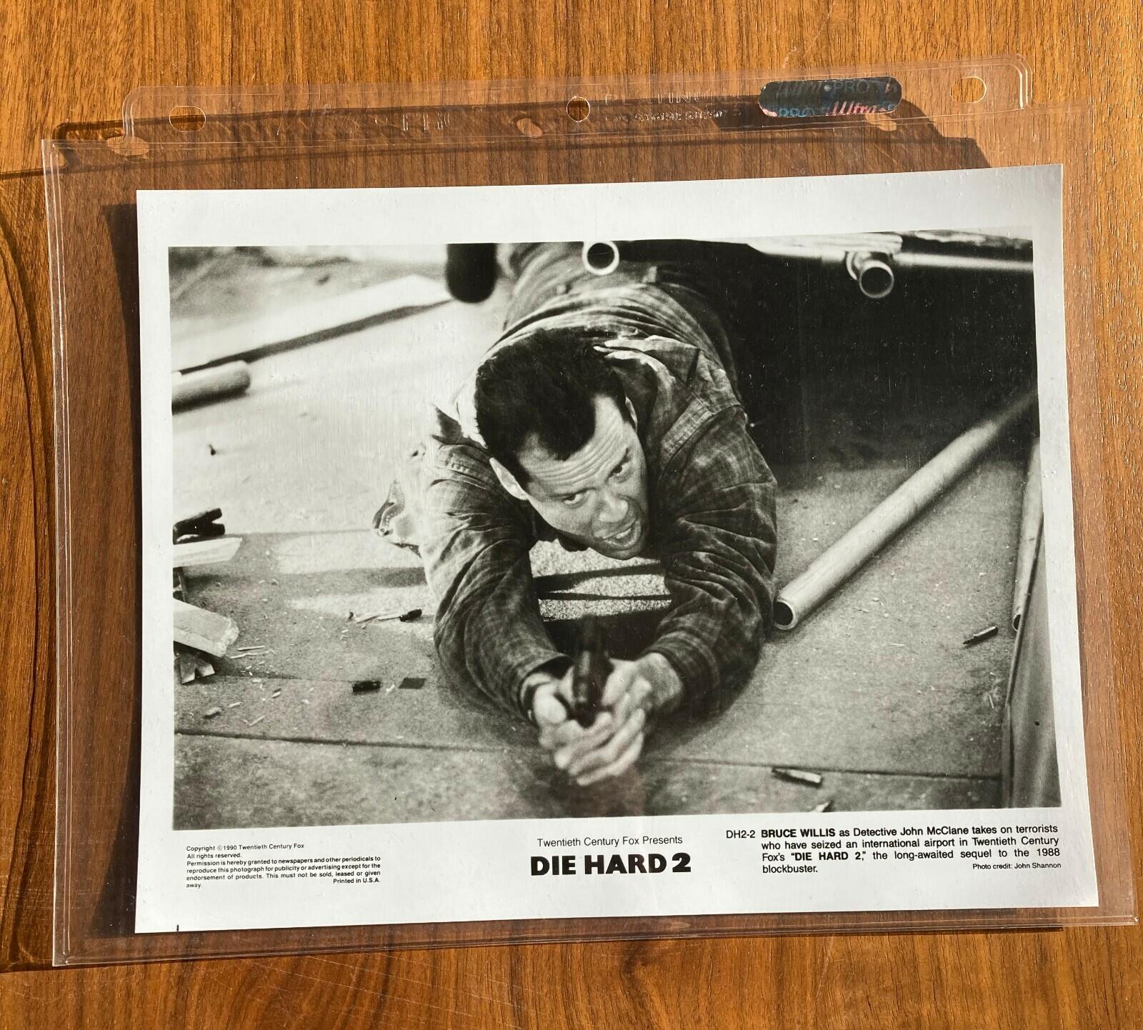Bruce Willis Die Hard 2 Movie Press Photo 1990