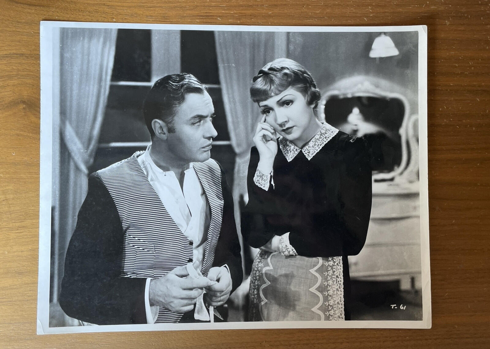 Charles Boyer Photo Claudette Colbert Photo Tovarich Movie Press Photo