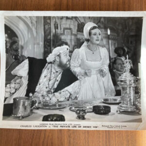Charles Laughton Photo The Private Life Of Henry VII Movie Press Photo