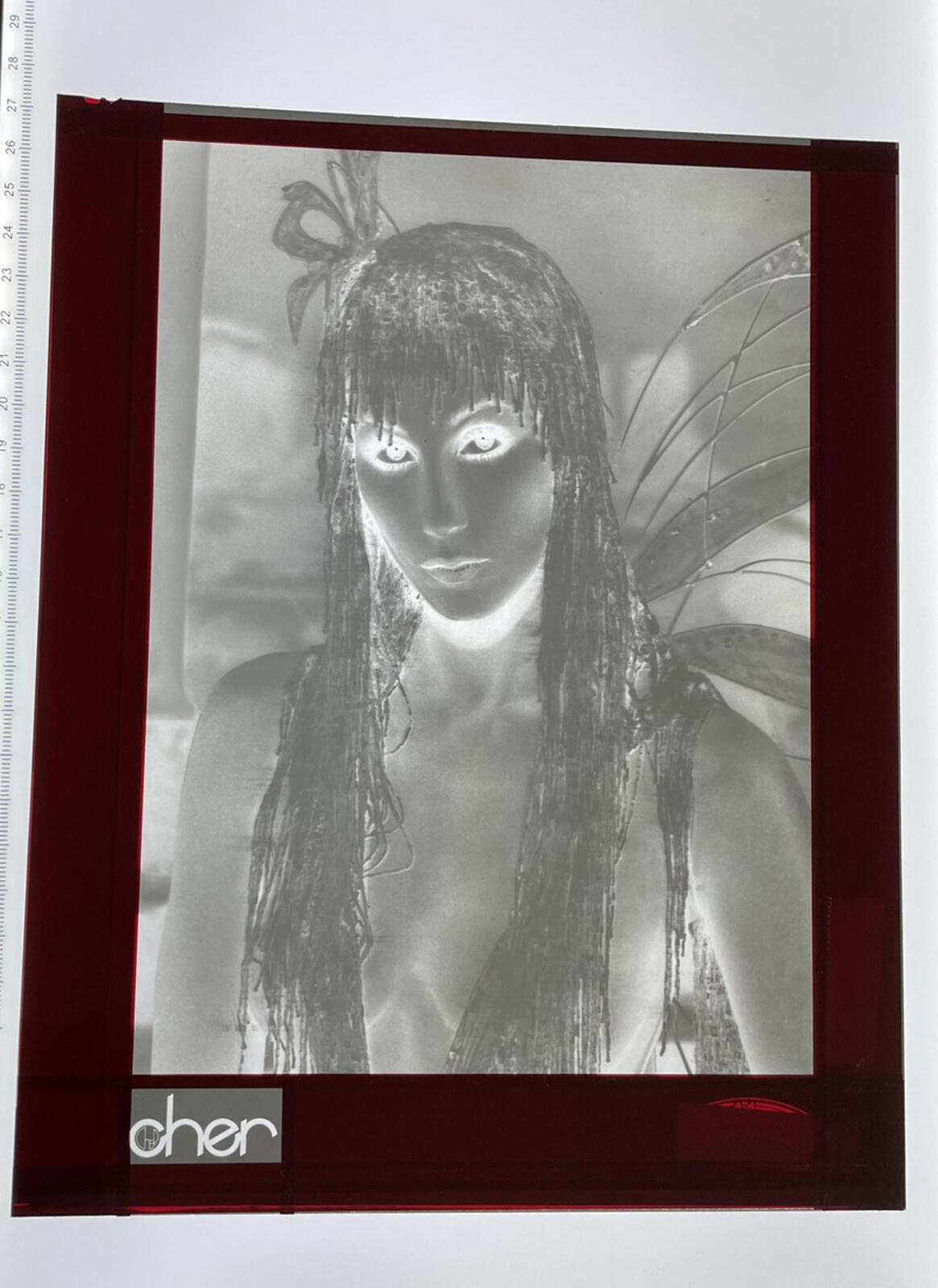 Cher Photo Hollywood Star Singer Cher Film Photo Negative - Image 2