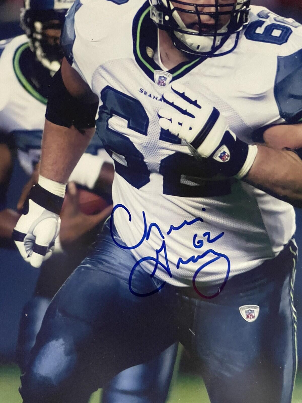 Chris Gray Photo Autographed Photo Signed NFL Football Photo - Image 2