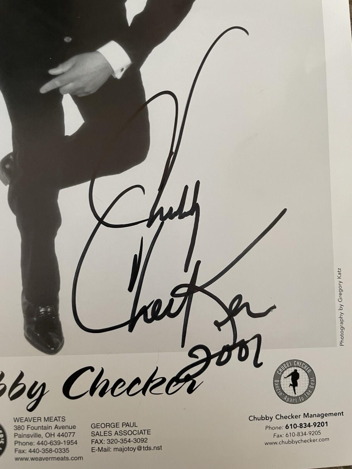Chubby Checker Signed Photo Autographed Photo - Image 2