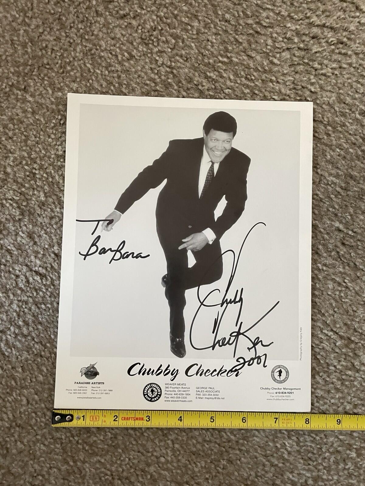 Chubby Checker Signed Photo Autographed Photo - Image 6
