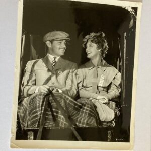 Clark Gable Photo Jeanette McDonald Photo San Francisco Movie Press Photo
