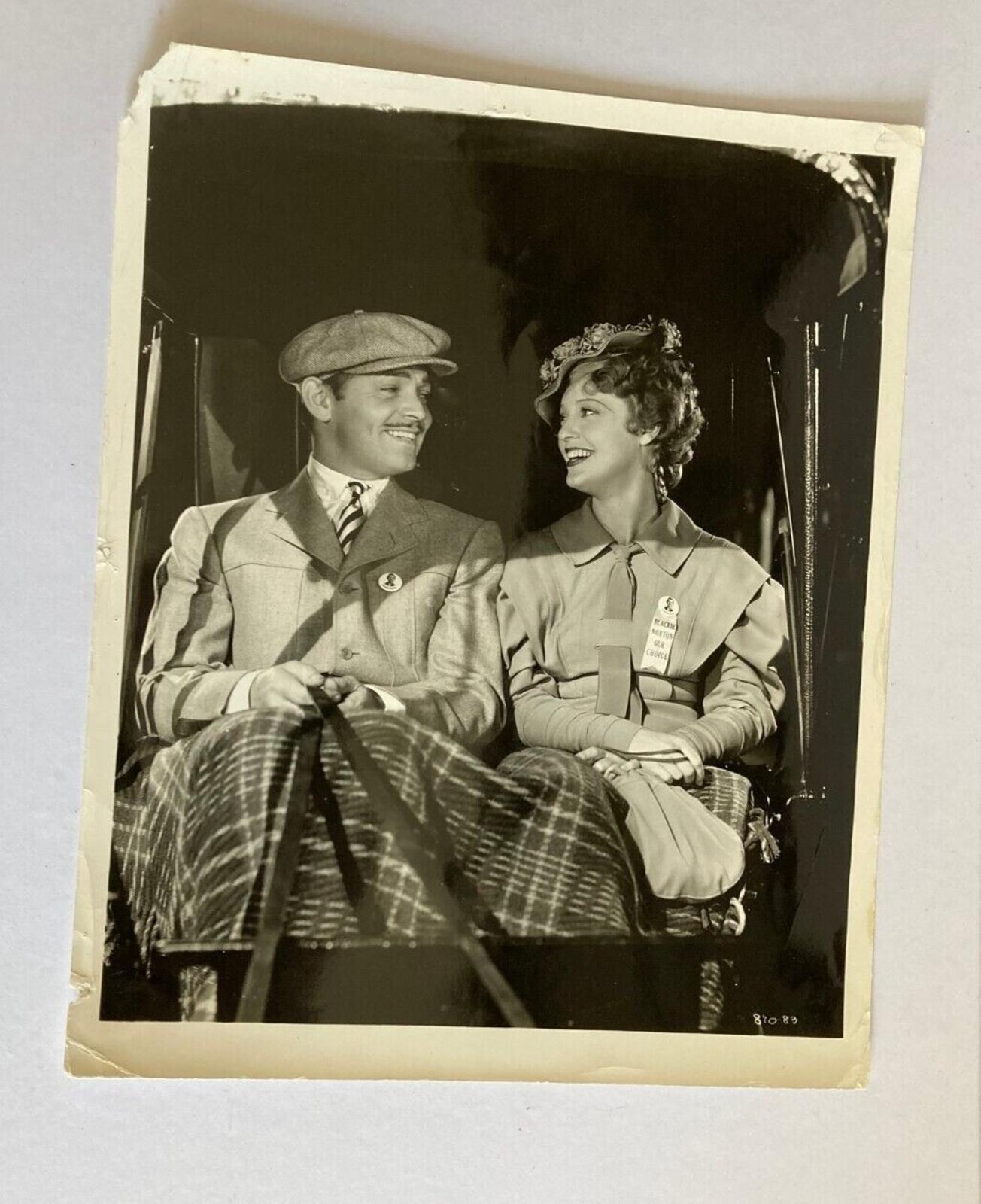 Clark Gable Photo Jeanette McDonald Photo San Francisco Movie Press Photo
